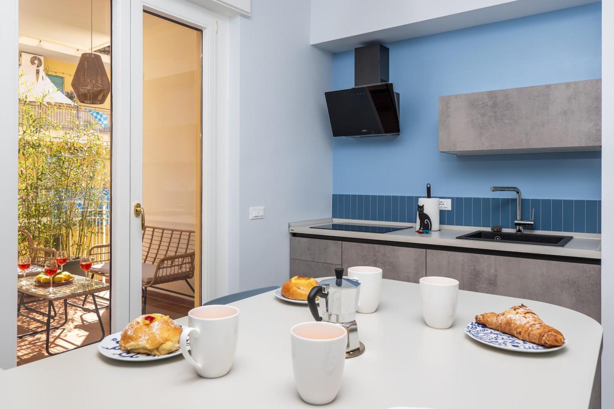 Surya House - Elegant Apartment In Sorrento Kültér fotó